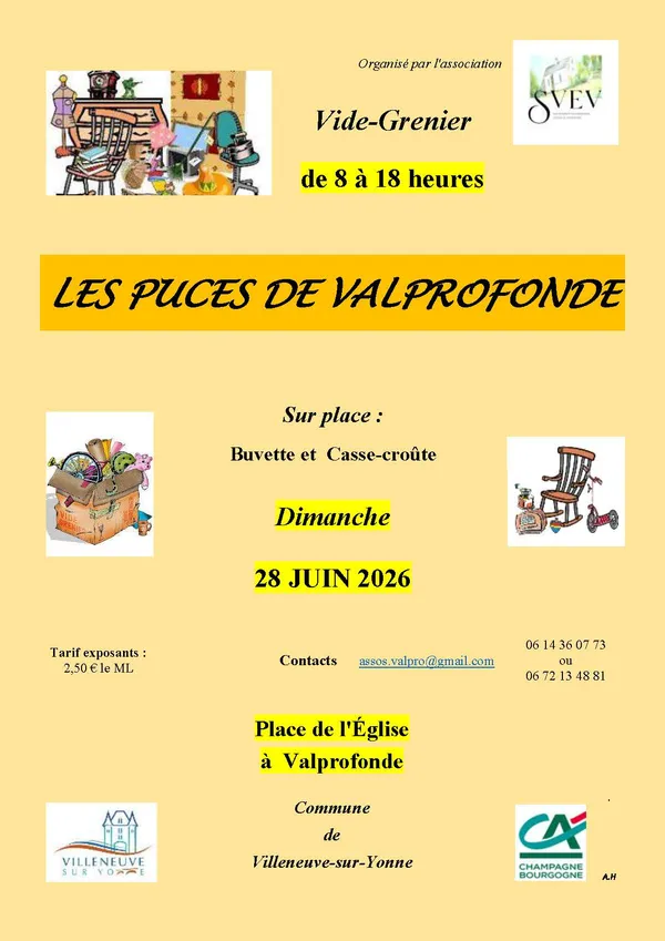 ANNULÉ - Les puces de Valprofonde