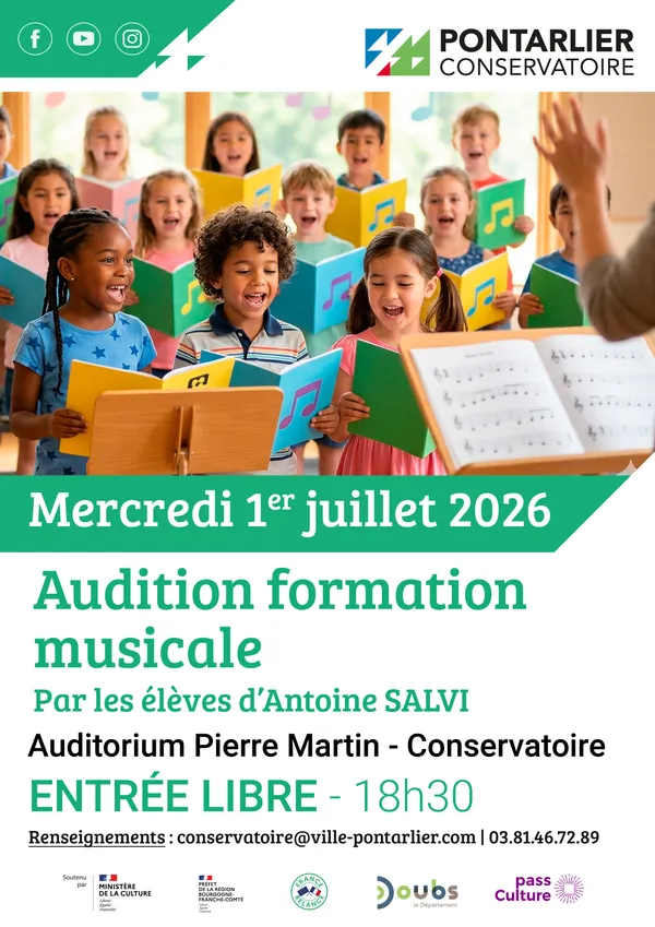 Audition formation musicale