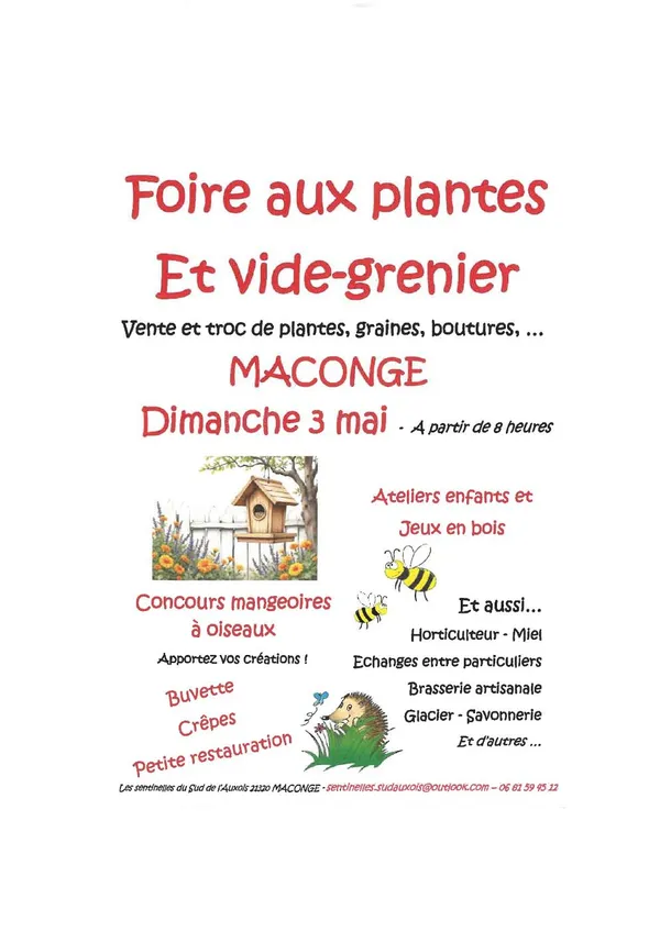 Foire  aux plantes et vide-greniers