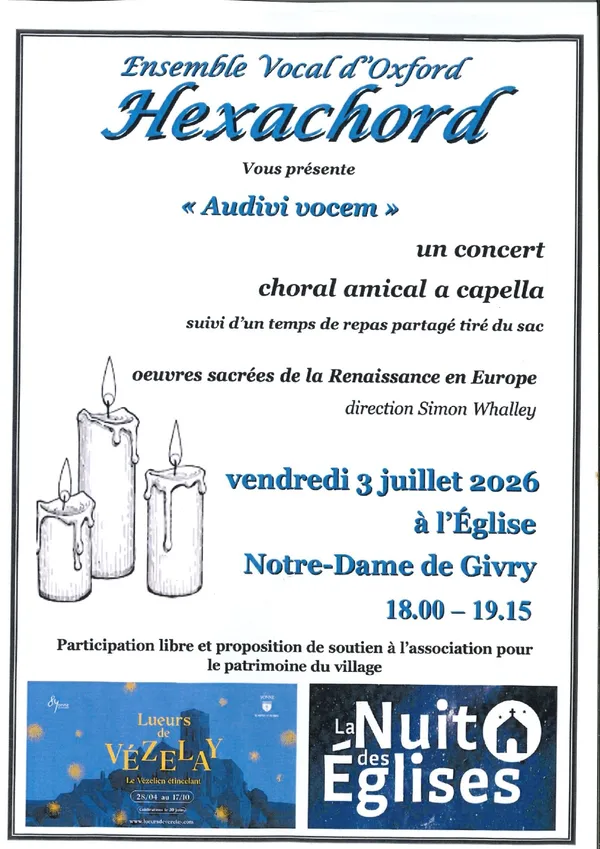 Concert "Audivi vocem"