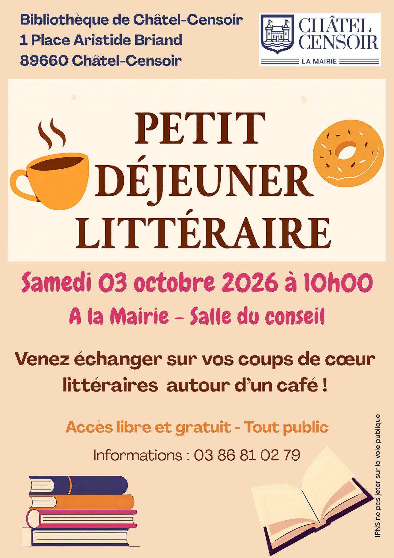 Petit déjeuner littéraire