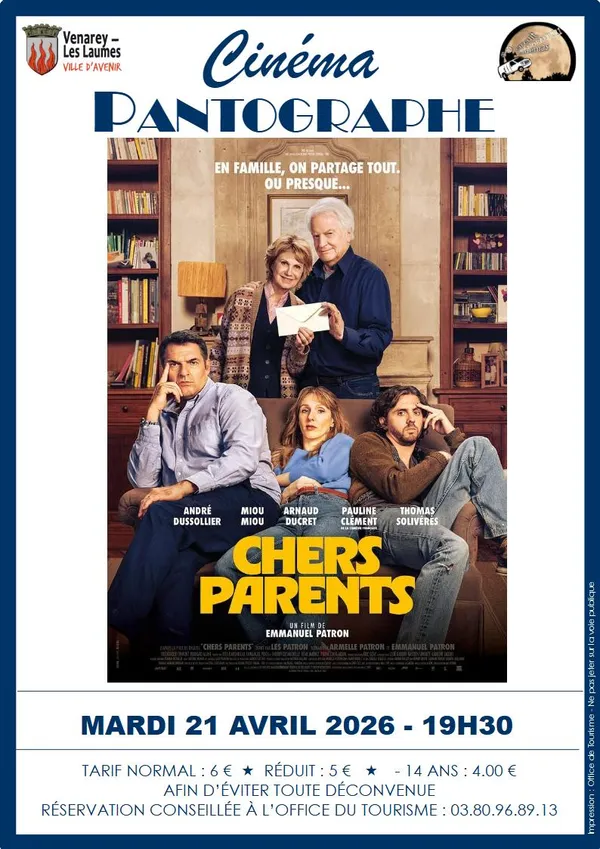 Séance cinéma "Chers parents"