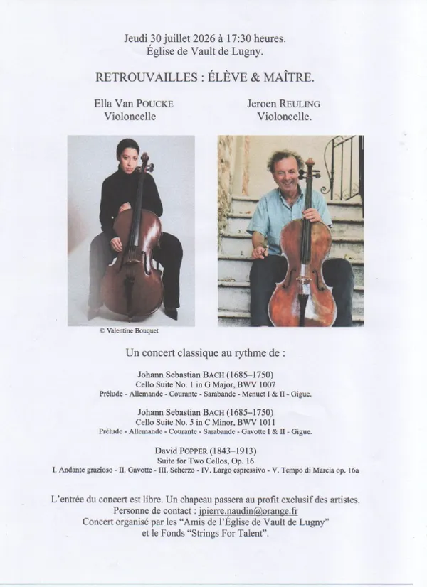 Concert de violoncelles