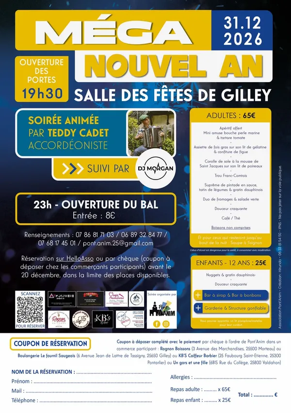 Méga réveillon du Nouvel An