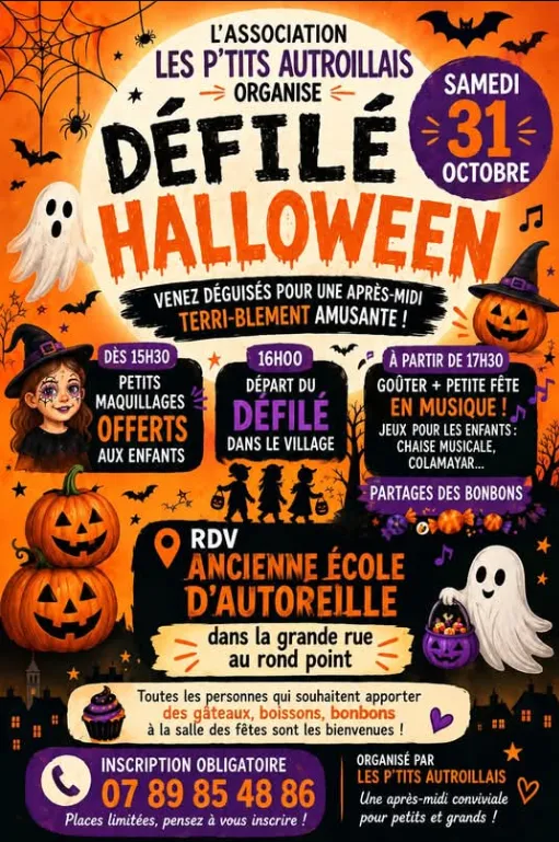 Défilé Halloween à Autoreille