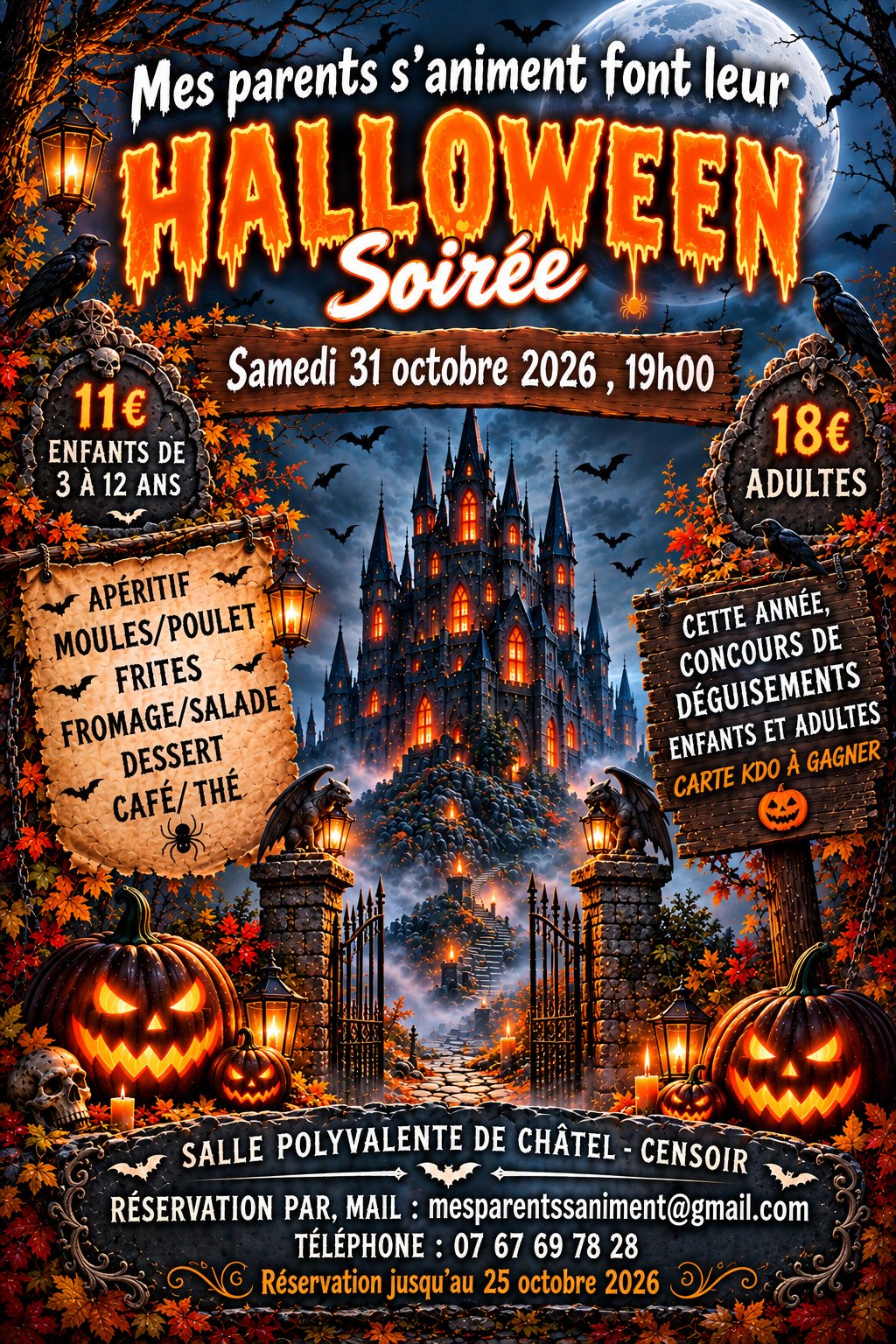 Soirée Halloween