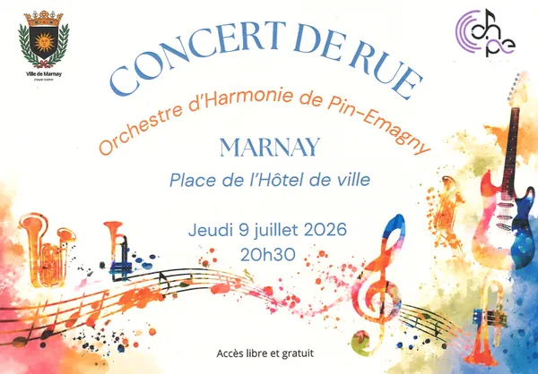 Concert de Rue avec l'OHPE