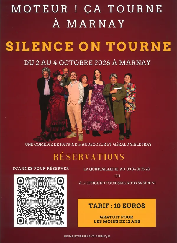 Spectacle : Moteur ! Ca tourne à Marnay