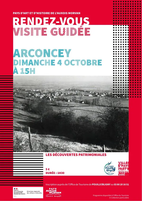 Visite guidée à Arconcey