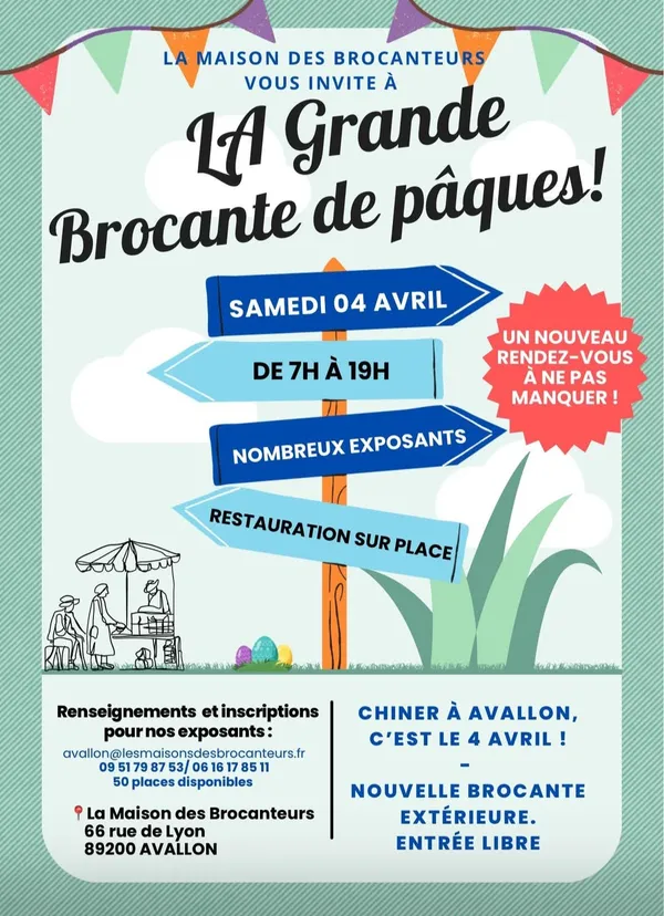 La grande brocante de Pâques