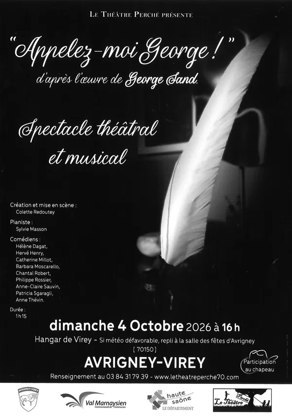 Théâtre : Appelez-moi George !