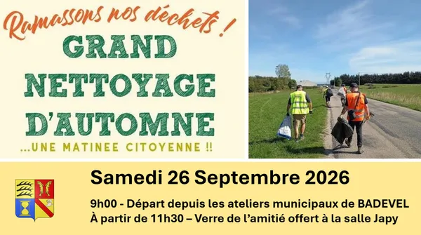 A supp  Grand nettoyage d'automne