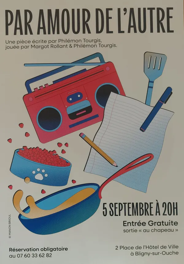 Théâtre ' Par amour de l'autre '-Bligny sur Ouche