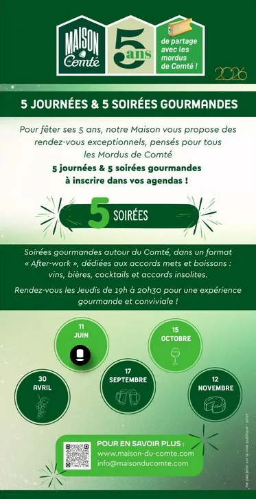 Soirées des 5 ans de la Maison du Comté