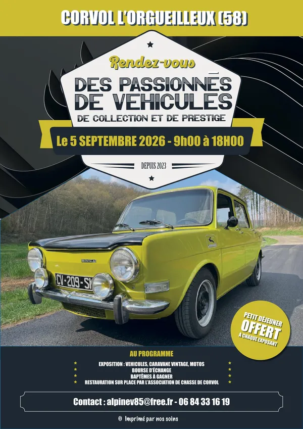 Rendez-vous des passionnés de véhicules de collection et de prestige