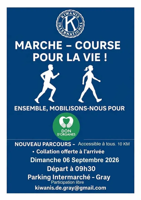Marche-Course pour la vie