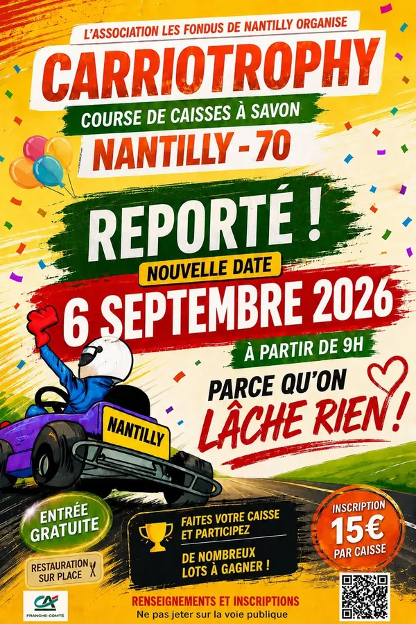 Carriotrophy : course de caisses à savons