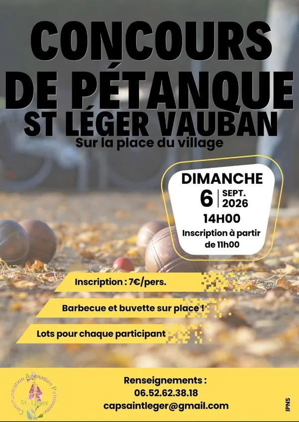 Concours de pétanque