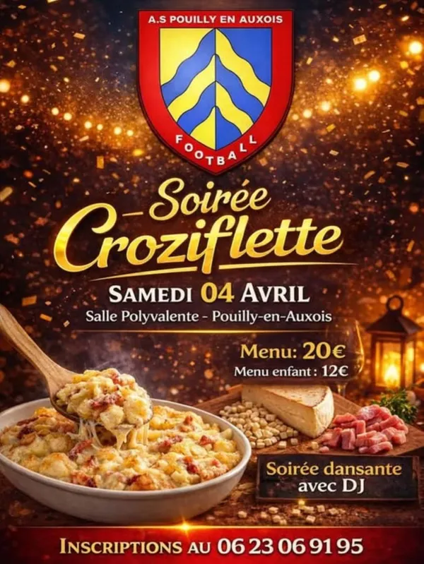 Soirée Croziflette- Pouilly en Auxois