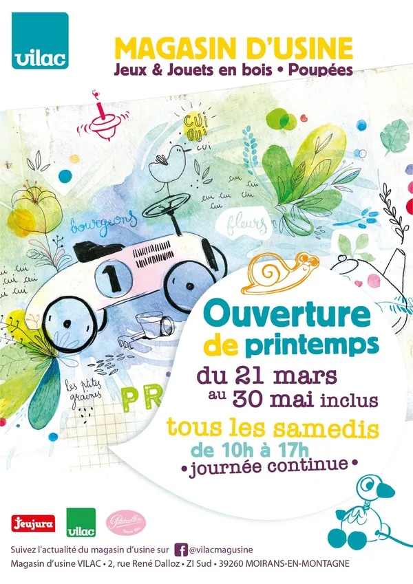 VILAC - Ouverture magasin d'usine