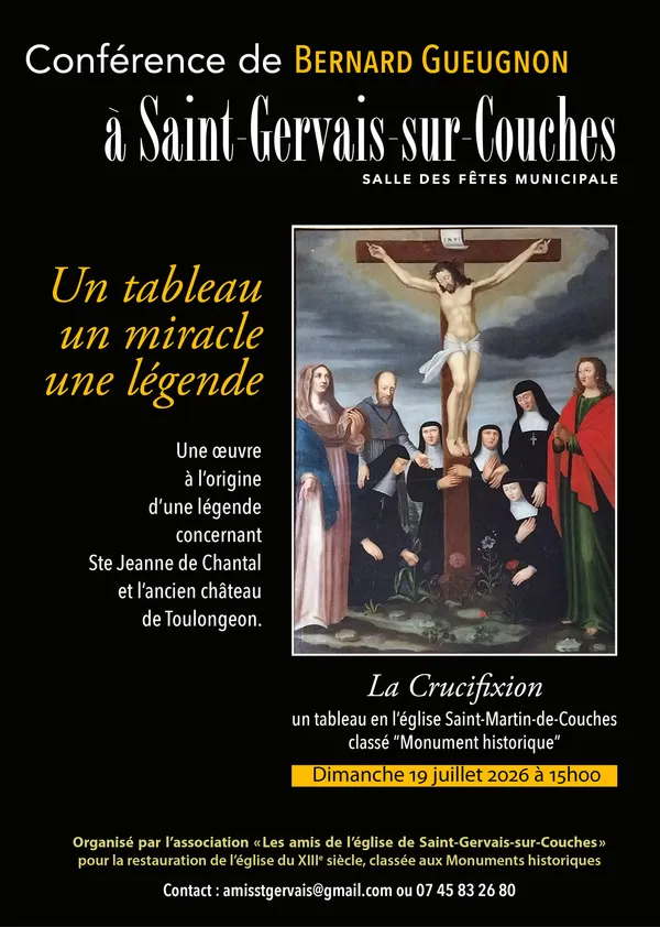 Conférence sur le tableau de la Crucifixion par Bernard Gueugnon