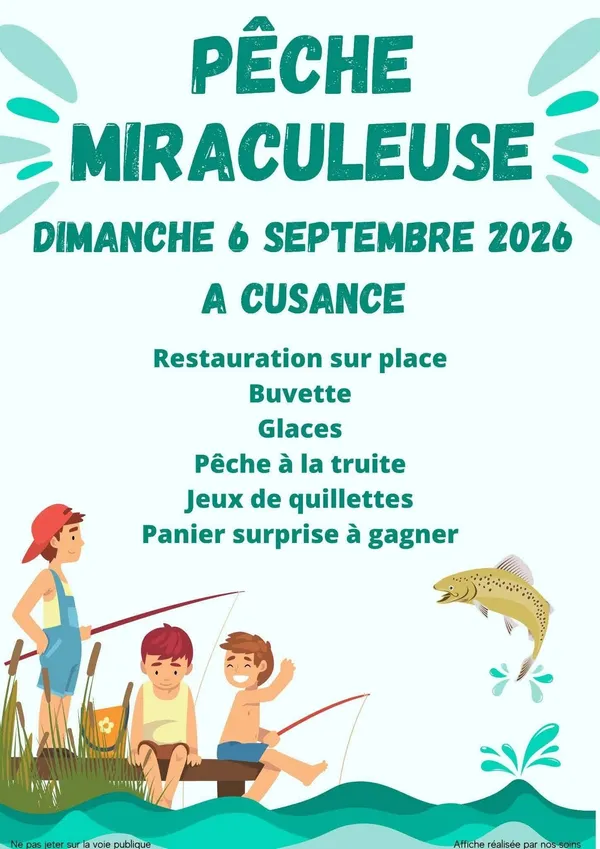 pêche miraculeuse à la pisciculture Bouhelier