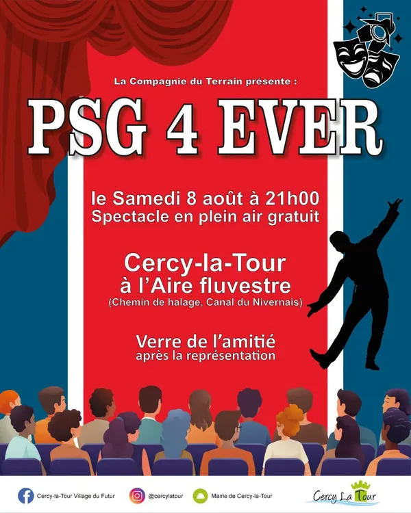 Théâtre en plein air : "PSG 4 EVER"