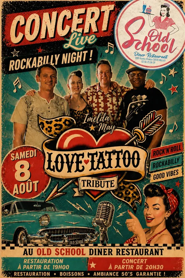 Concert : Love Tattoo Band