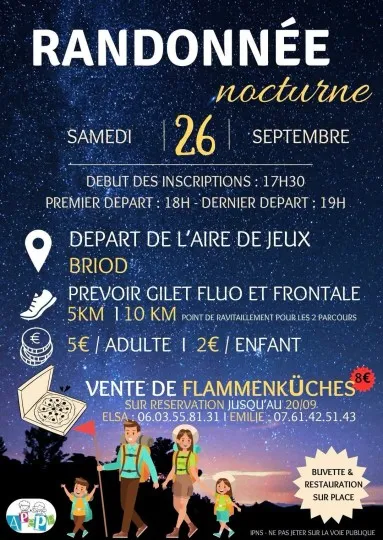 Randonnée nocturne
