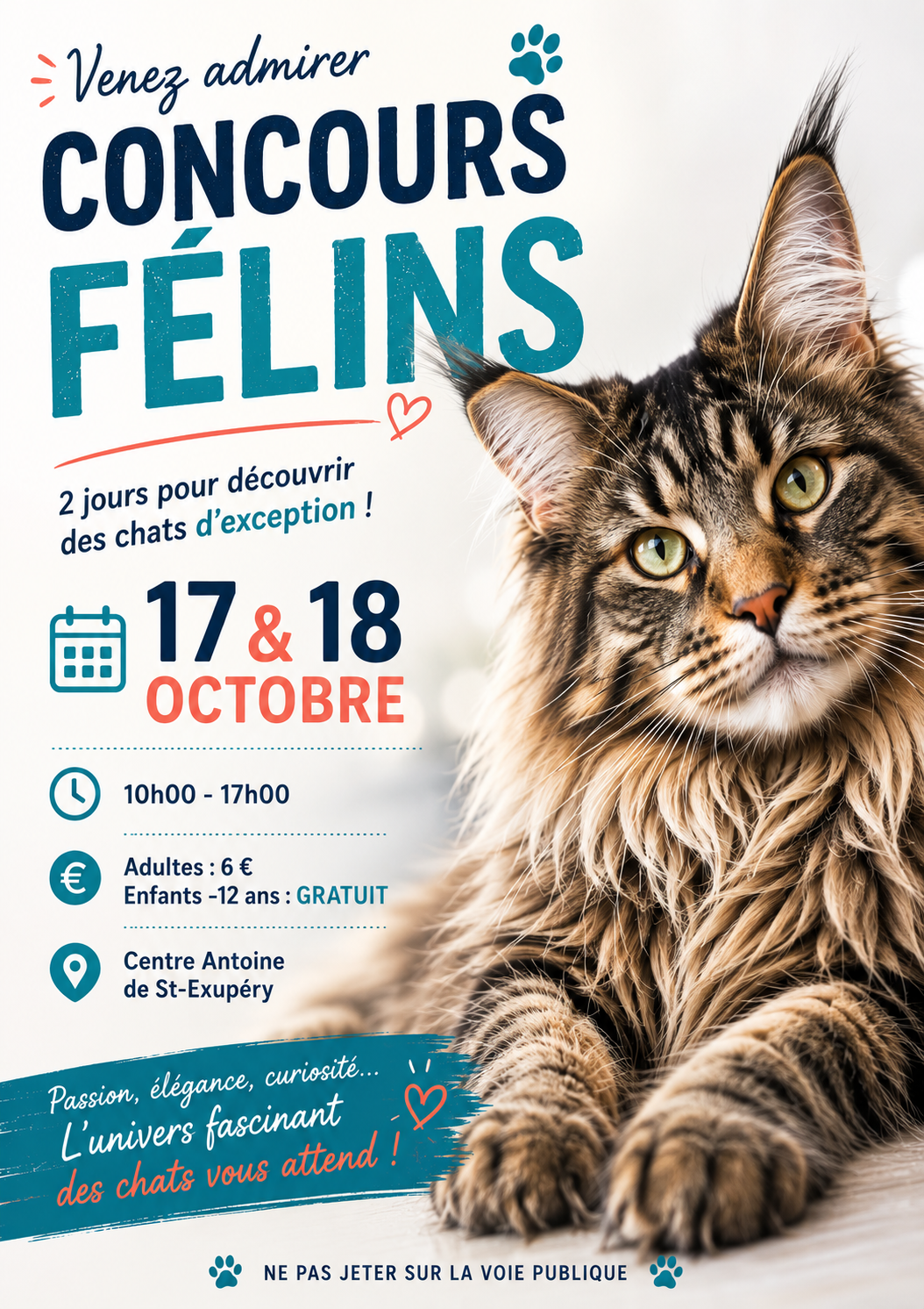 Concours felin