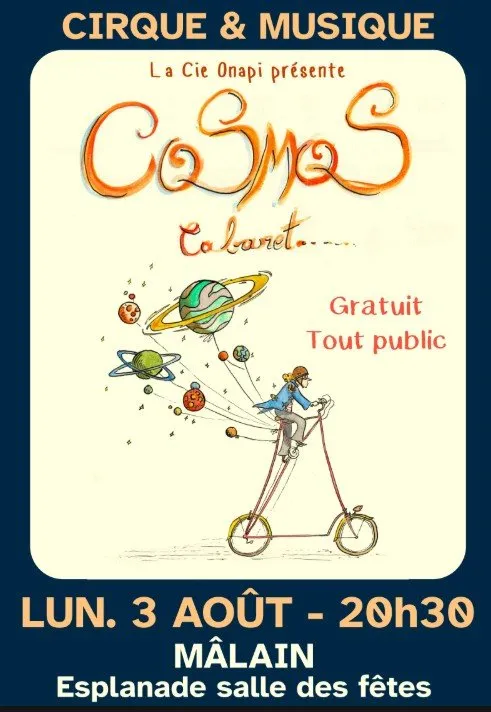 Cabaret cirque et musique live "Cosmos"
