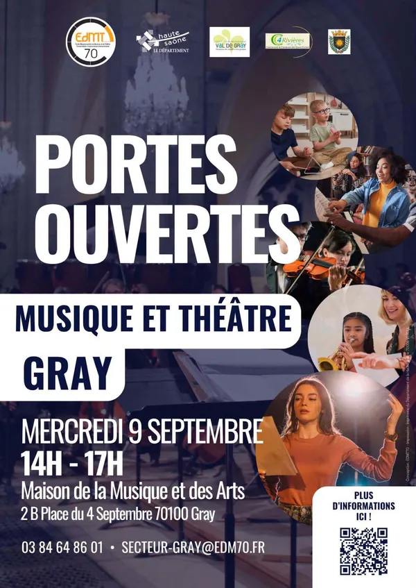 Portes ouvertes École départementale Musique et Théâtre