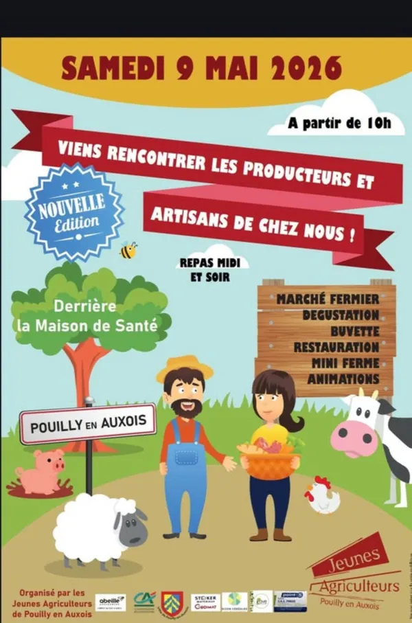 Marché de producteurs- Pouilly en Auxois