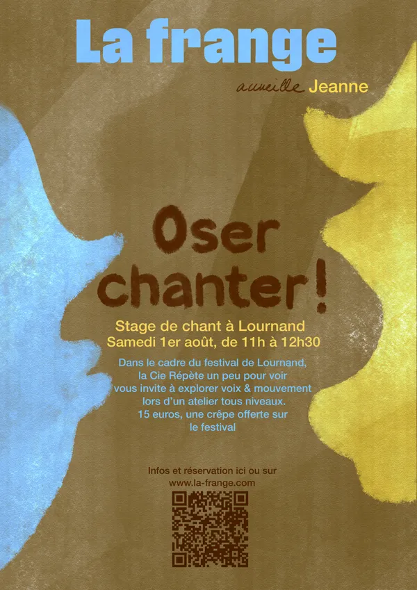 Atelier chant avec la Cie Répète un peu pour voir