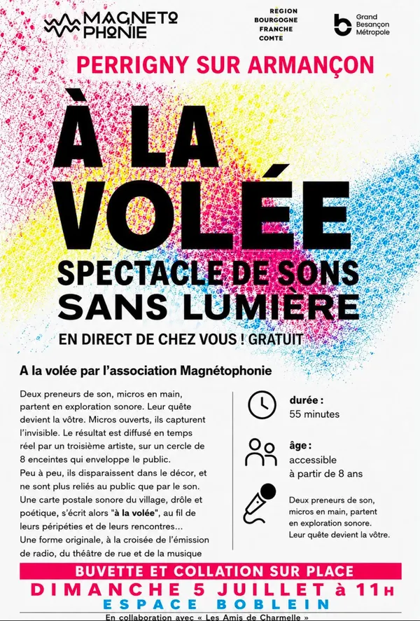 A La Volée - Spectacle de sons sans lumière
