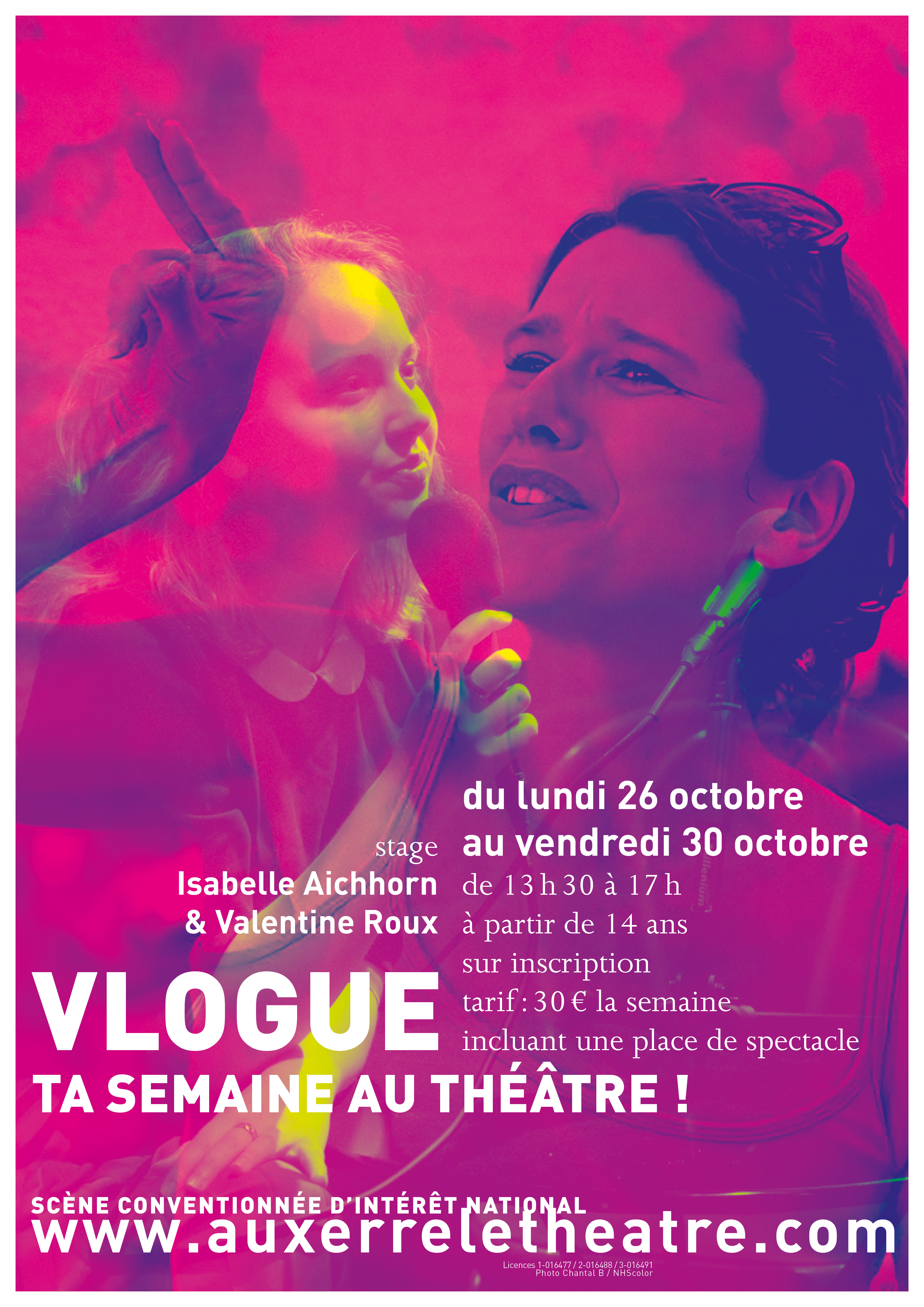 Vlogue ta semaine au Théâtre !