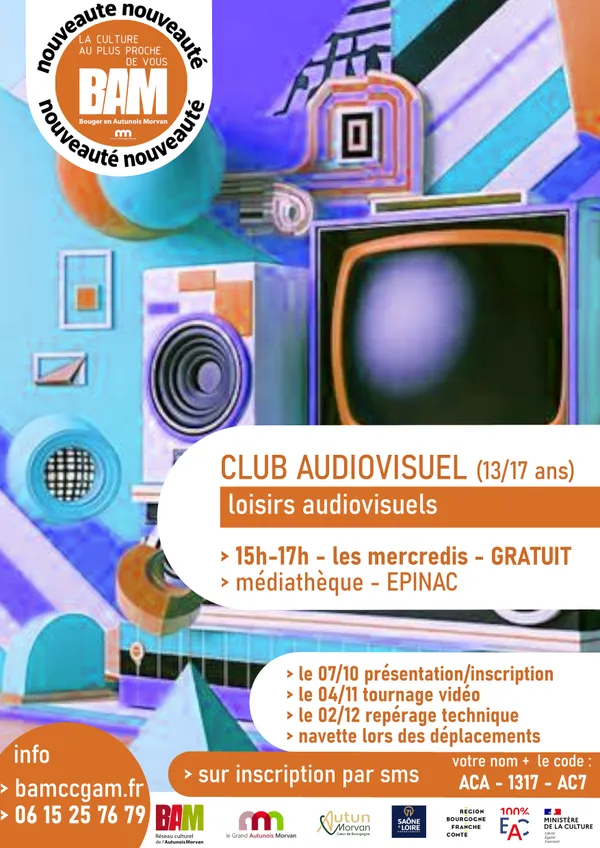Club Audiovisuel (13/17 ans)