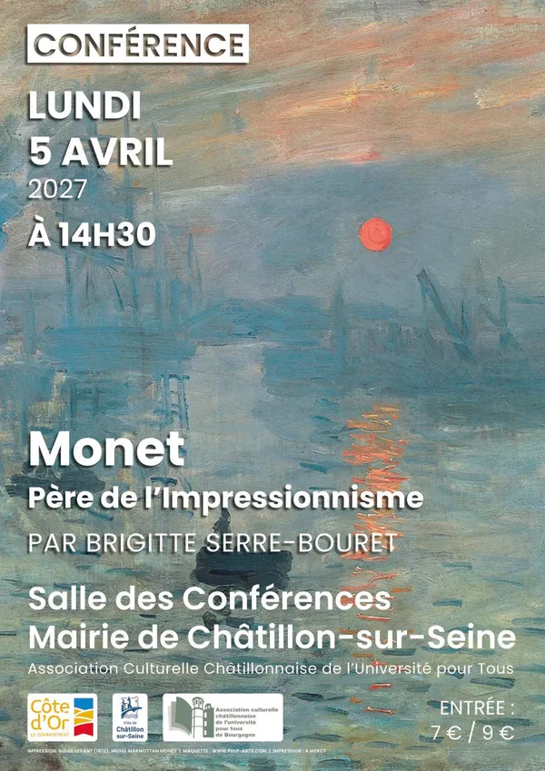 Conférence « Monet : père de l’Impressionnisme »