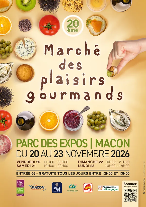 Marché des plaisirs gourmands