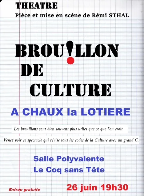 Brouillon de culture