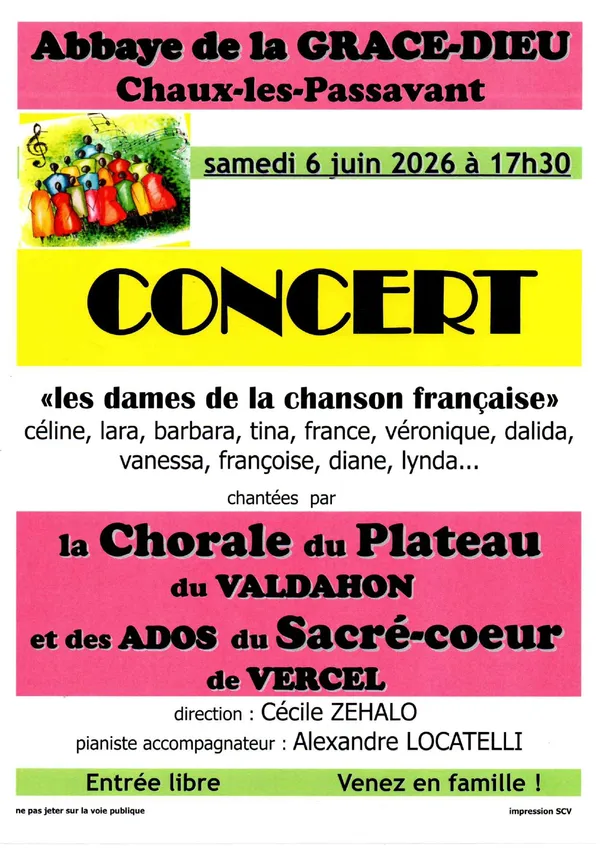 Concert les Dames de la chanson française