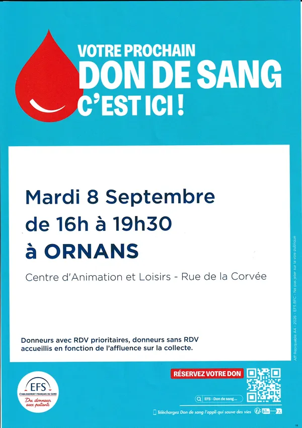 Collecte de sang