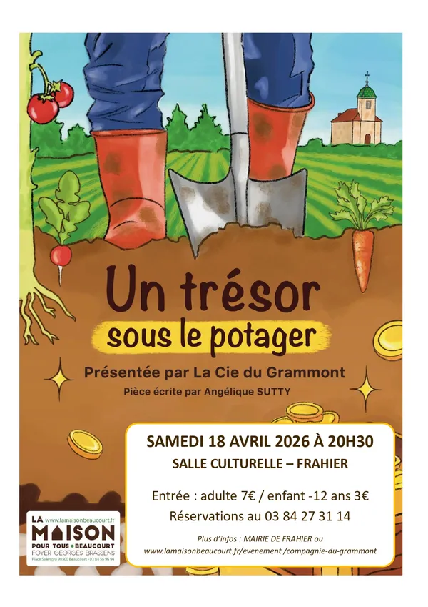 Pièce de théâtre - " Un trésor sous le potager"