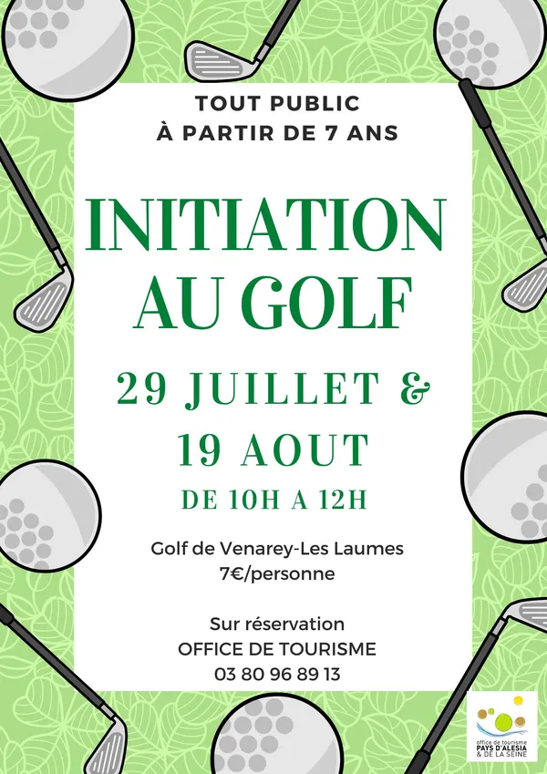 Initiation au golf
