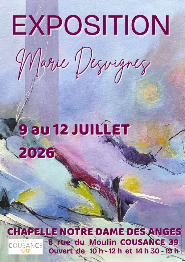 Marie Desvignes expose à la Chapelle Notre Dame des Anges