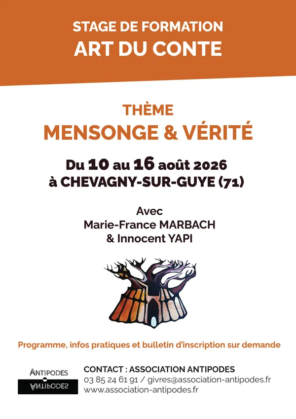 Stage de formation à l'art du conte
