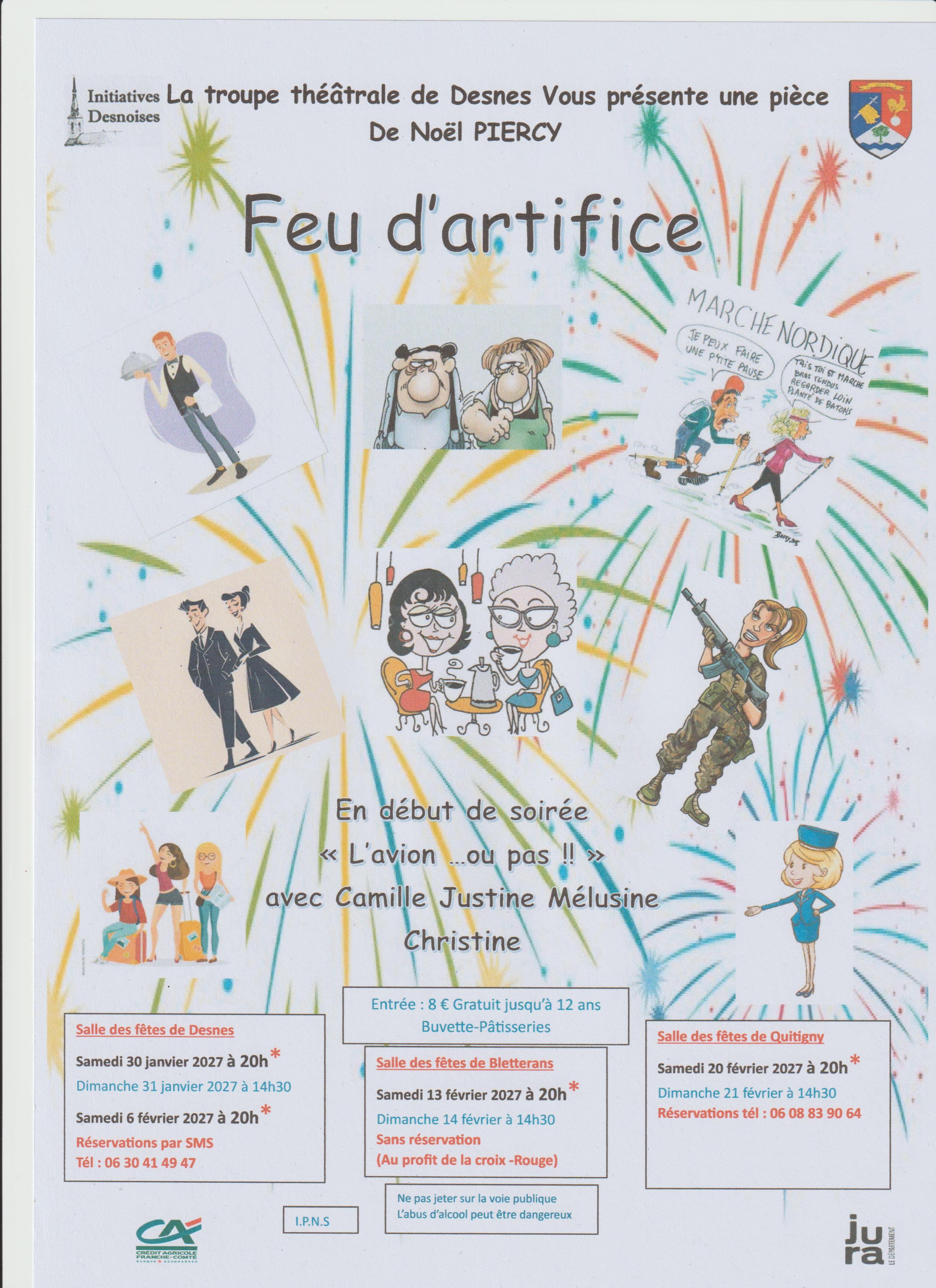"Feu d'artifice" - Théâtre