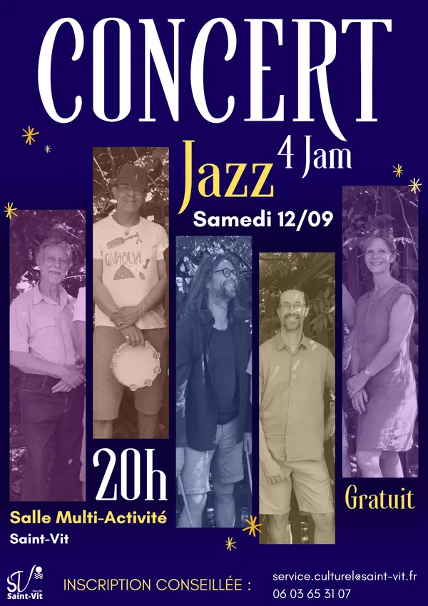 Concert de Jazz 4 JaM