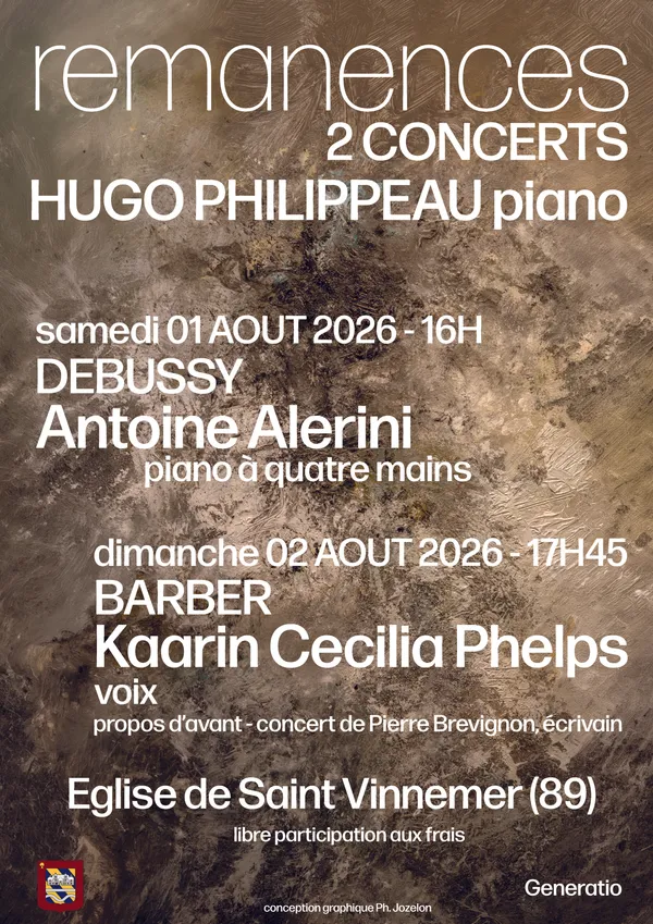 Remanences : 2 concerts à St-Vinnemer