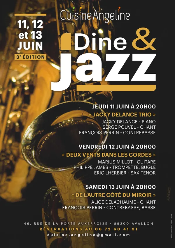 Dine & Jazz - « Deux vents dans les cordes »